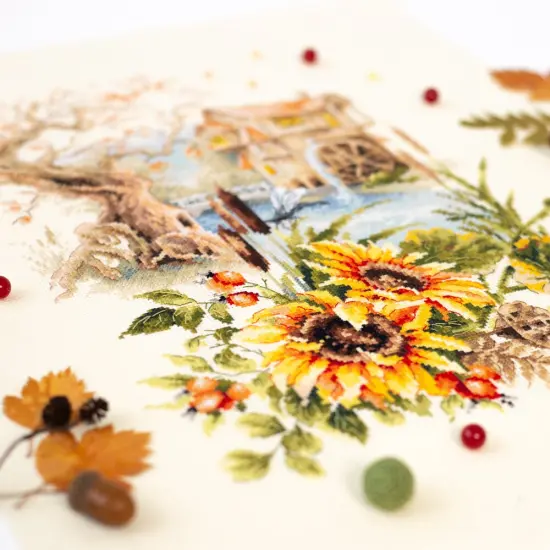 Old Watermill 210-208 Counted Cross-Stitch Kit {2}