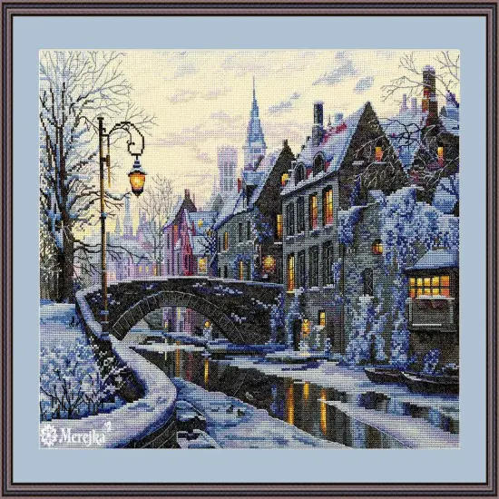 Winter Evening K-169 Counted Cross-Stitch Kit {4}
