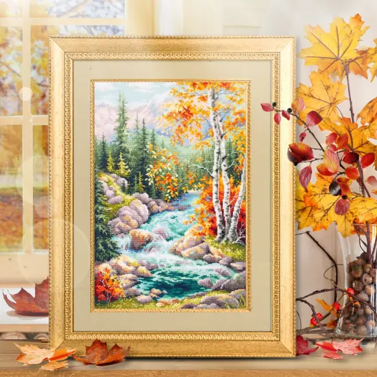 Mountain Creek 250-330 Counted Cross-Stitch Kit {3}