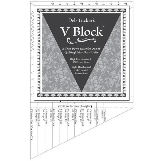 V Block Trimmer Ruler by Studio 180 Design {1}