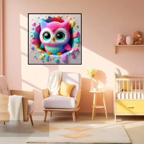 Owl Diamond Art Kits for Adults Beginner,13.7x13.7inch {2}