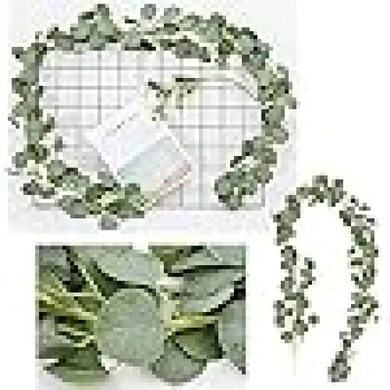 Garland Greenery Wedding Backdrop Arch Table Decor {4}