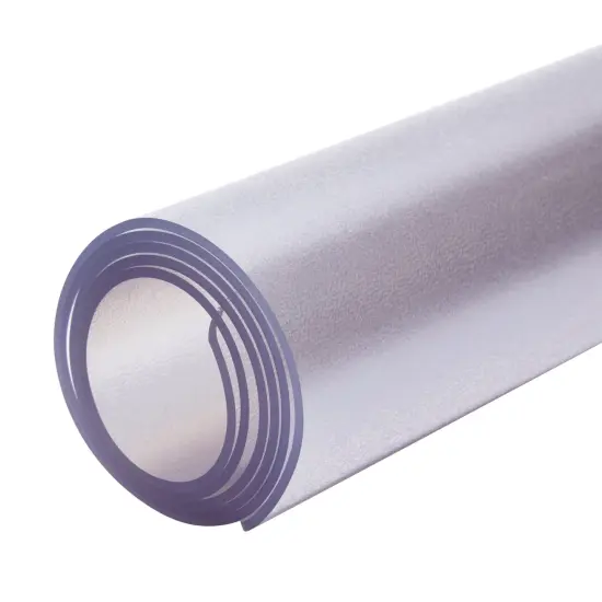 Clear Desk Protector Mat, 2mm Thick Writing Desk Blotter Pad, Frosted Computer Mat for Desktop, Water-Resistant PVC Protective Table Placemat for Laptops (32x16 in) {6}