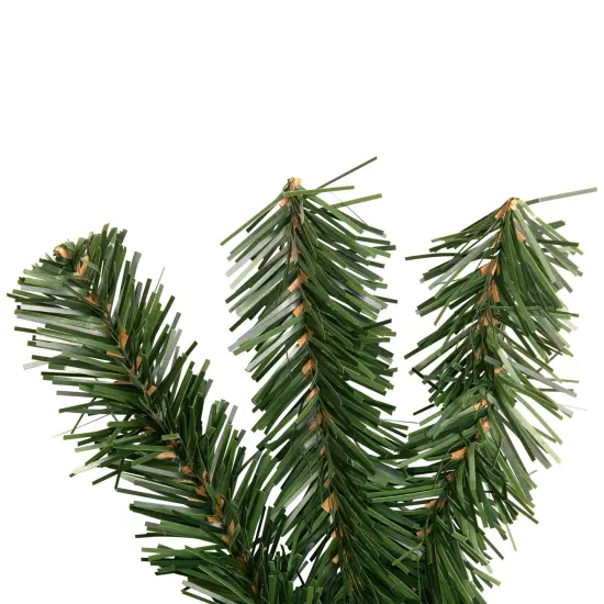 Northlight Deluxe Dorchester Pine Artificial Christmas Wreath - 12" - Unlit Green {6}