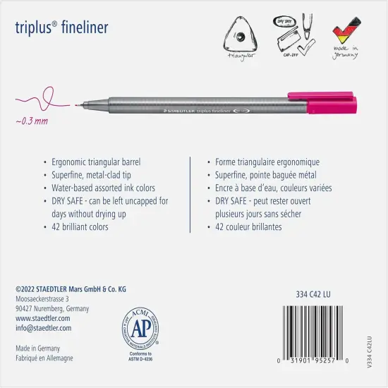 Fineliner triplus 42pcs {3}