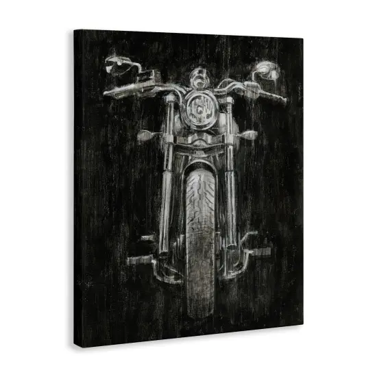 Stupell Industries Dark Rustic Motorcycle Canvas By Ethan Harper {3}