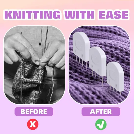 32 Pcs Knit Blocking Combs for Knitting {4}