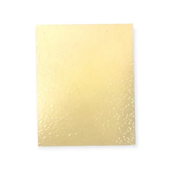 Wissmach PALE AMBER English Muffle Stained Glass Sheet &ndash; Vintage Ripple Art Glass for Mosaics, Panels, Lamps & DIY Crafts | Hand-selected by The Little Flowers {3}