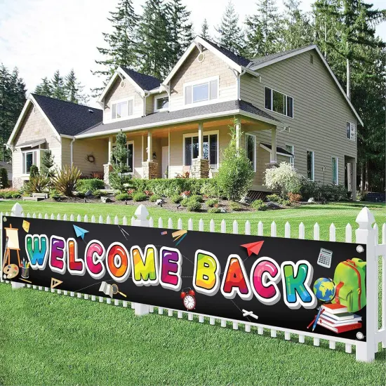 Back to School Banner Welcome Banner {1}