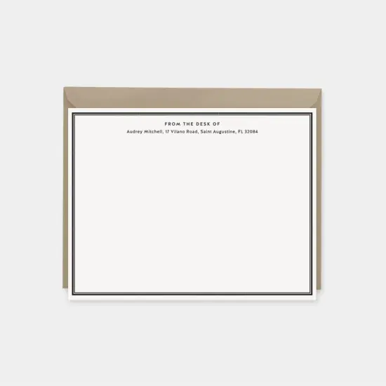 Decorative Border Note Cards, {1}