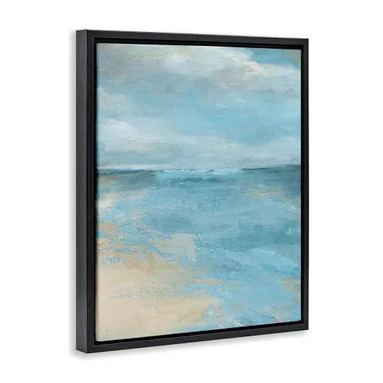 Stupell Industries Beach Edge Abstraction Floating Frame By Carol Robinson {9}