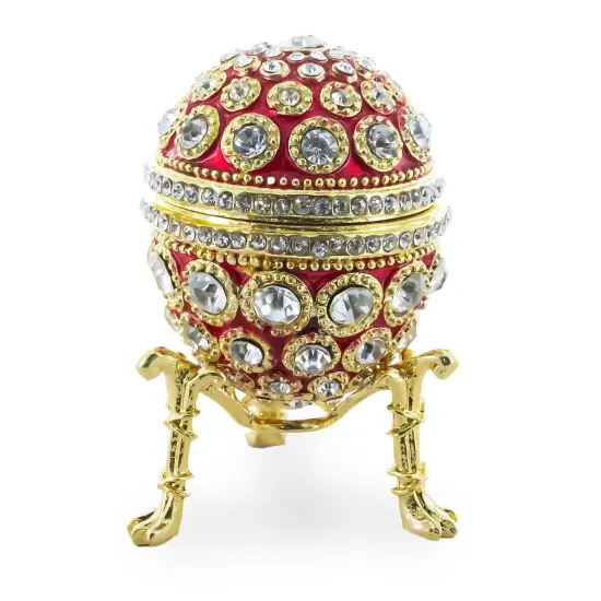 Round Crystals Royal Inspired Imperial Easter Egg {1}