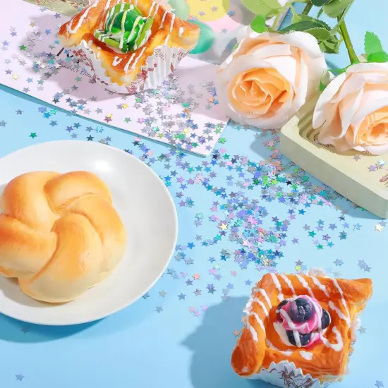 30g 6mm Stars Table Confetti {3}