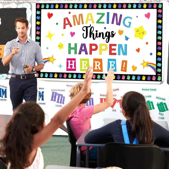 Colorful Bulletin Board Decorations {4}