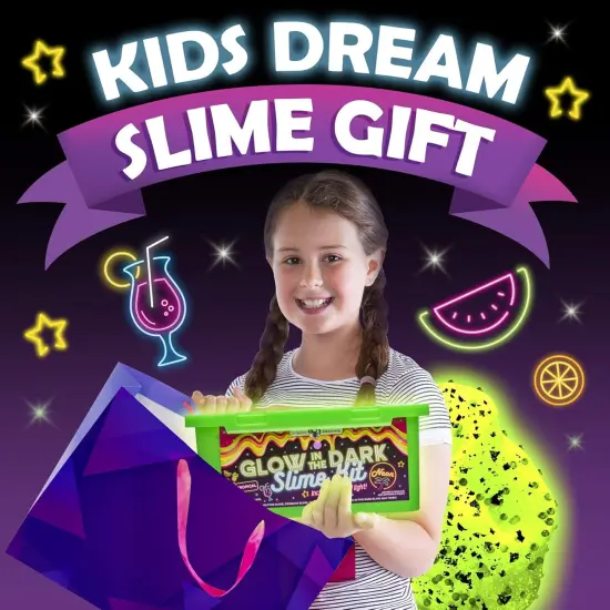 Tropical Glow in The Dark Slime Kit (New Size) {5}