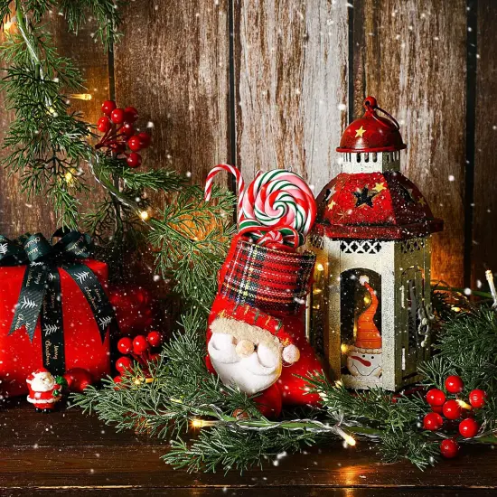 1 Pcs 5.74 ft Christmas Garland with Light Christmas Lighted Pine Garland {2}