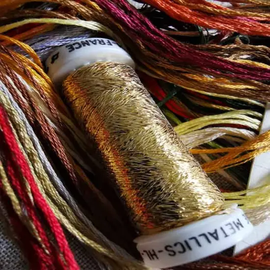 Flowers Dragon 211-P017 K Counted Cross Stitch Kit {6}