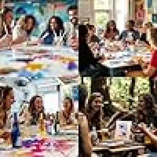 Pre Printed Canvases for Painting {5}