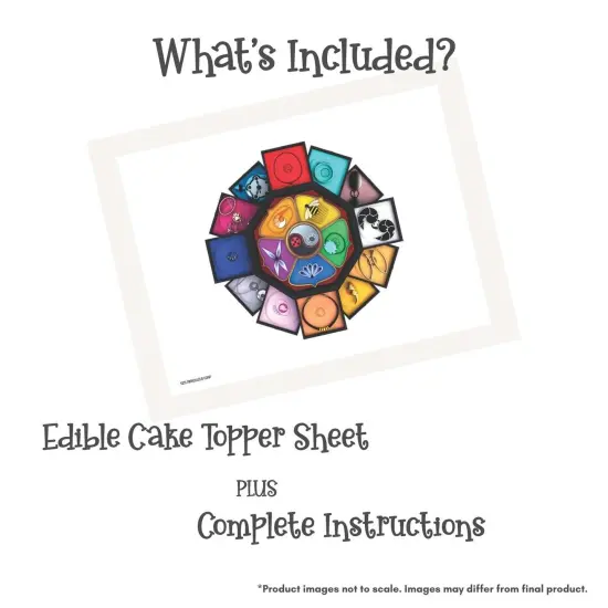 Miraculous: Tales of Ladybug & Cat Noir - Miracle Box Edible Cake Topper {3}