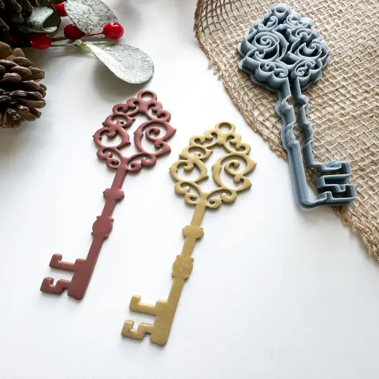 2024 SANTA'S KEY - FILAGREE | ORNAMENT | CLAY CUTTER {3}