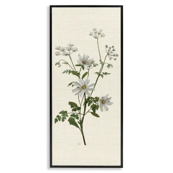 Stupell Industries Budding Wild Herbs Framed Giclee By Nan {1}