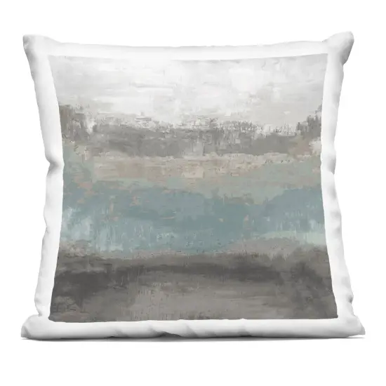 Stupell Industries Earth And Sea Gradient Indoor Pillow, 18 x 7 x 18 {1}