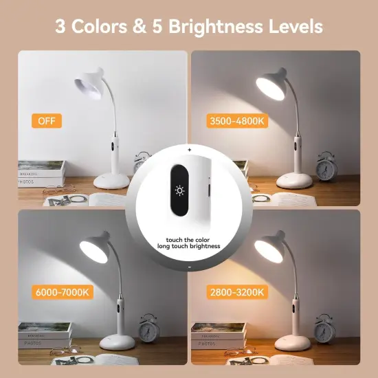 Eye-Caring Wireless Desk Lamp {2}