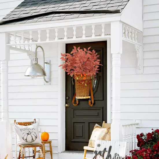 2 Bunches Fall Maple Leaves Stems {5}