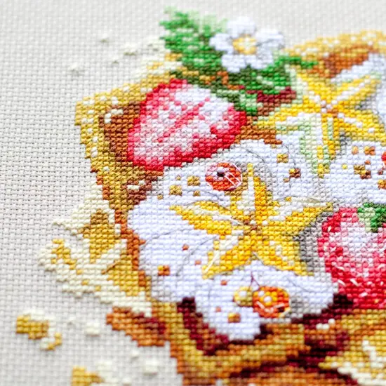 Viennese Waffles 120-091 Counted Cross-Stitch Kit {4}