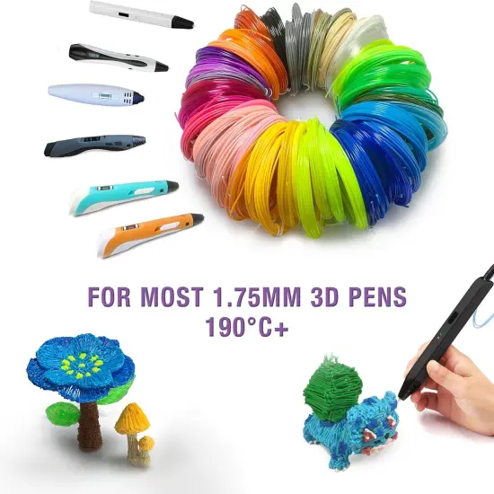 3D Pen Print Filament - 20 Bundle PLA Refills for 3D Printing {4}