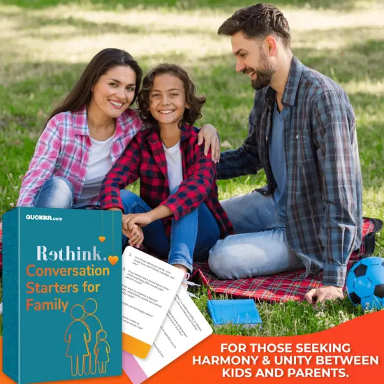 Rethink!: Conversation Starters for Family | 100 Cards {4}