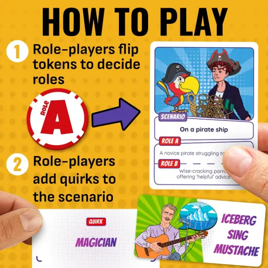 Drama Mayhem Family-Friendly Blank Card Expansion {4}