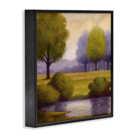 Stupell Industries Lavender Sunrise Countryside Framed Giclee By Gregory Williams {9}