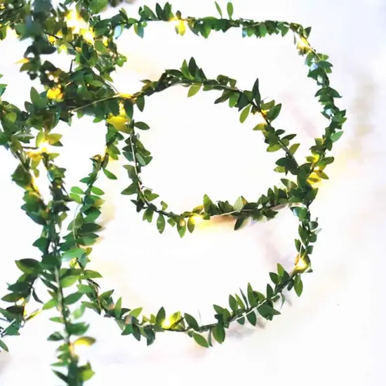20LEDs Tiny Leaf Garland {1}