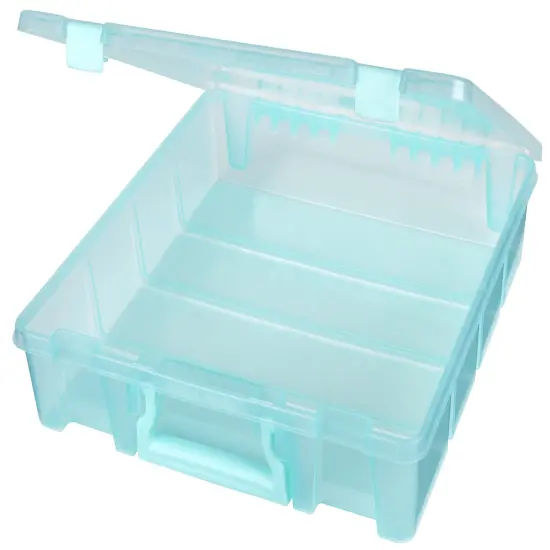 Artbin Super Satchel Single Compartment-15.25"X14"X3.5" Aqua Mist {3}