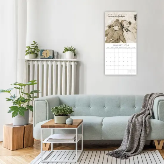 The Gifted Stationary 2026 Square Wall Calendar, Friendship, 16-Month Lifestyles Theme Hanging Calendar with 180 Reminder Stickers, Monthly Family Planner for Home & Creative Spaces, 30 x 30 cm Multicolor {2}