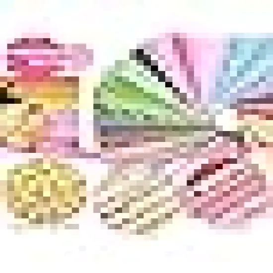 Fabric Square Patchwork Fabrics Multi Color Square Patchwork Fabric Quilting {2}