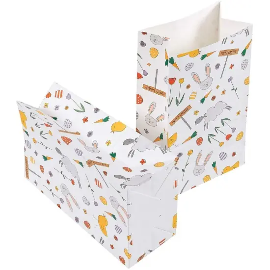 Easter Goody Bags for Candy, Bulk Pack Party Favor Set (5.2 x 8.7 x 3.3 In, 36 Pack) {4}