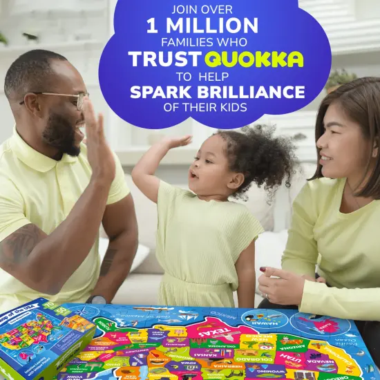 70 Piece Jigsaw Puzzles 50 Cards For Kids | USA {5}