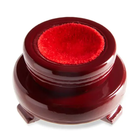 Juvale Obsidian Sphere&ndash; Black Crystal Ball with Stand for Meditation, Home D&eacute;cor, Fortune Teller Ball, Feng Shui 2inch {7}