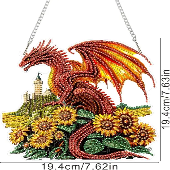 Dragon Diamond Art Hanging Kit {3}