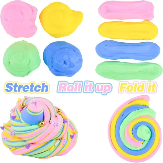 Purple Axolotl Butter Slime Kit {5}