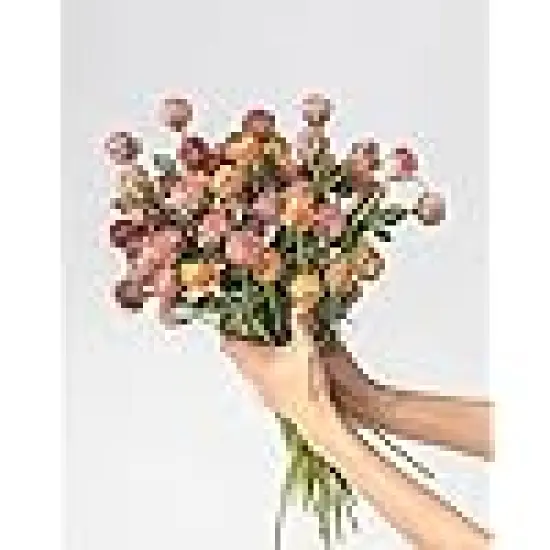 Artificial Vintage Roses Fake Silk Rose Flowers {5}