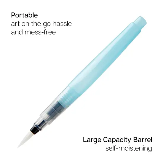 KINGART&reg; Water Brush Pens 4 pc {4}