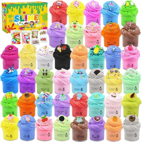 50Pcs Mini Butter Slime Kit {1}
