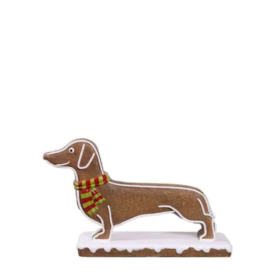 Dog Gingerbread Cookie Over Sized Statue {1}