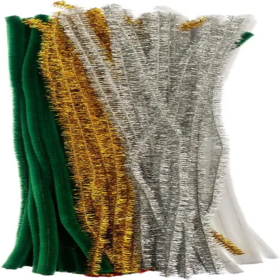 John Bead 4mm x 6in Chenille Pipe Cleaners, 100pcs {2}