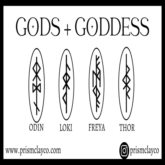 Gods and Goddess Cutter Set {3}