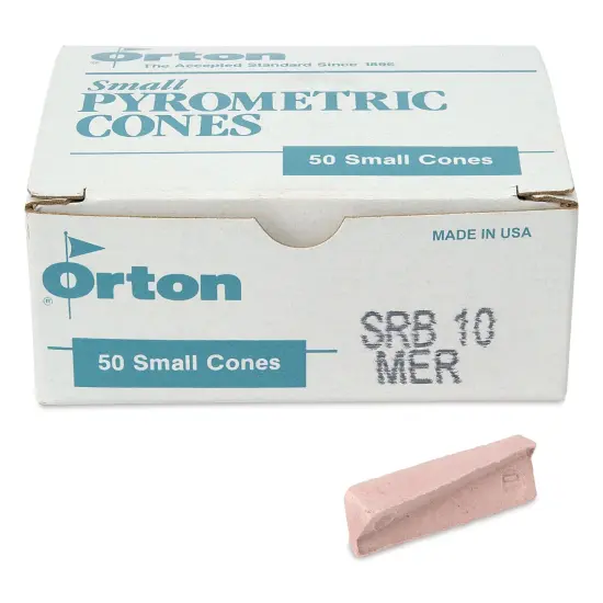 Orton Small Pyrometric Cones, Cone 10 - Box of 50 {1}