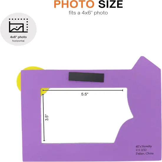 4E&rsquo;s Novelty Halloween Crafts for Kids &ndash; Makes 4 Projects: Picture Frame, Mask, Bookmark & Candy Corn Craft, Self-Adhesive Foam Stickers, Mess-Free Halloween Crafts for Kids Ages 3-12, Party Activity Kit {3}